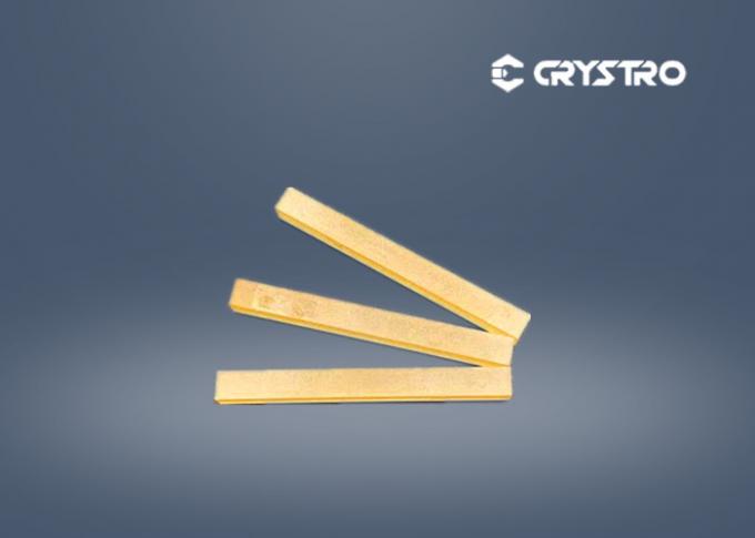 Diámetro de 2 pulgadas de espesor 0,5 mm La3ga5sio14 Substrato LGS de cristal de langasita única 0