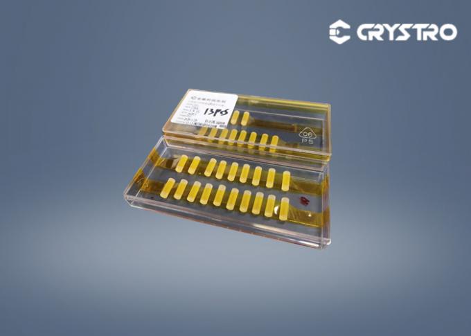 Aislador de Garnet Single Crystal Rods For Faraday del galio del terbio de Crystro 0