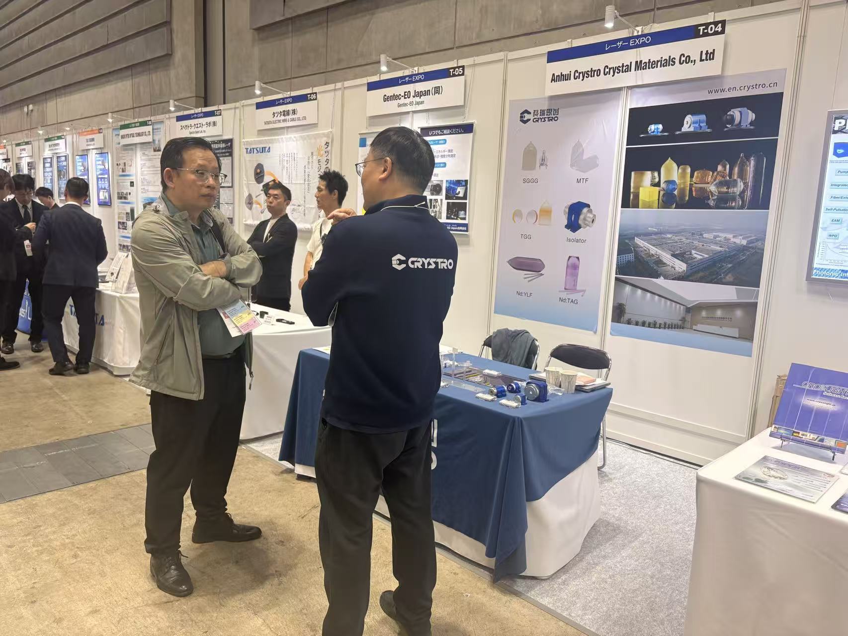 Últimos blogs de la empresa sobre Crystro asistió a OPIE'26 en Yokohama, Japón