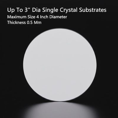 comprar Up To 3'' Dia Single Crystal Substrates Maximum Size 4 Inch Diameter Thickness 0.5 Mm online manufacture
