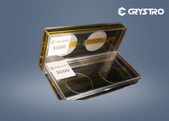 comprar 7.09g/Cm3 Granate de gallio de gadolinio sustituido GSGG Oblea de cristal único online manufacture