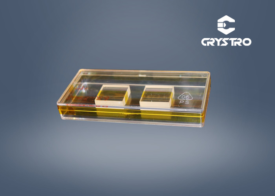 comprar Bloques de cristal TGG cuadrados con alta relación de extinción online manufacture