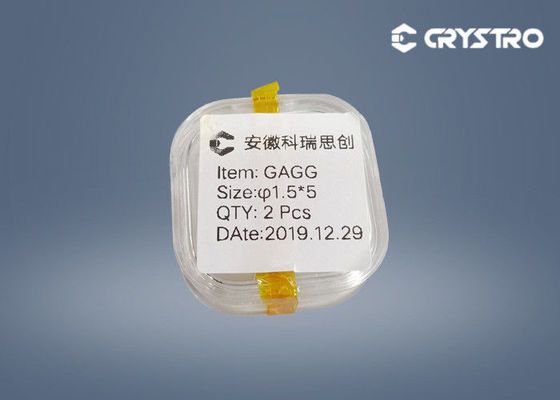 Dia 1.5 mm Escintillación Ce GAGG Escintilación Varilla de cristal único